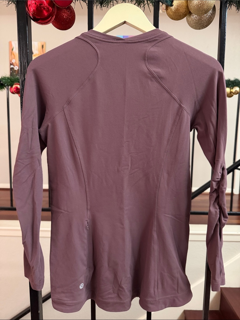 lululemon athletica Long Sleeve Crewneck Top - Mauve Plum - Picture 2 of 5